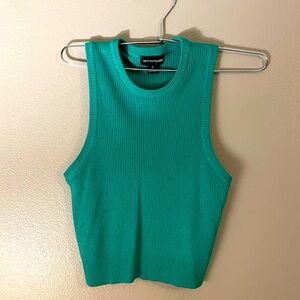 PrettyLittleThing ribbed tank top